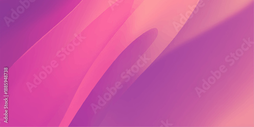 A soft purple and pink abstract background vector features bright flowing waves and futuristic digital lines in a light motion curve design