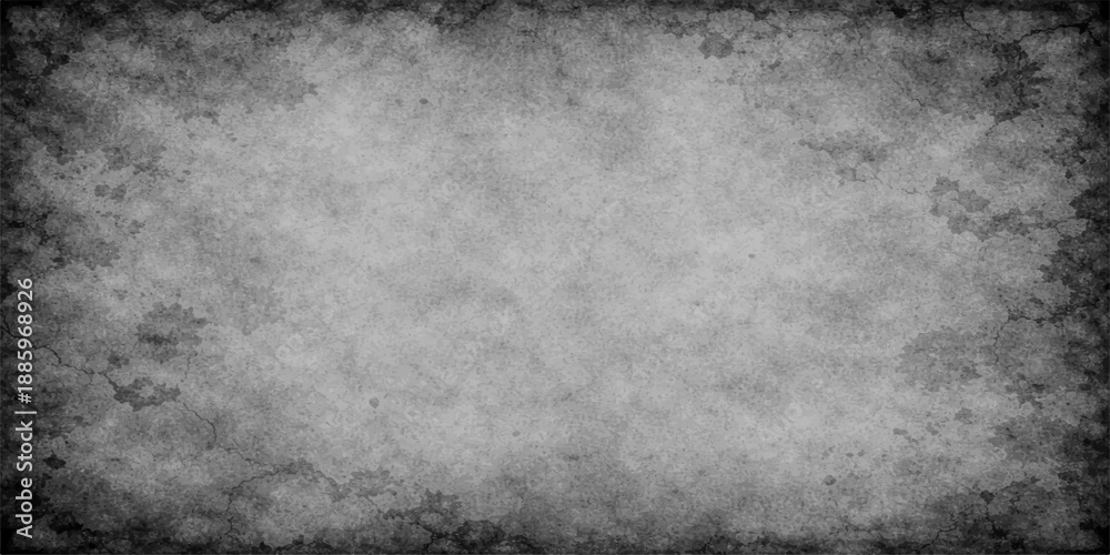 Obraz premium Aged dark gray concrete wall texture with a dirty rough surface and vintage grunge effect creates an old textured stone pattern for a blank antique background