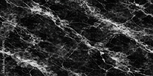Abstract black and white background with a textured marble pattern and grunge concrete surface design featuring old stone waves and a rough nature wall backdrop