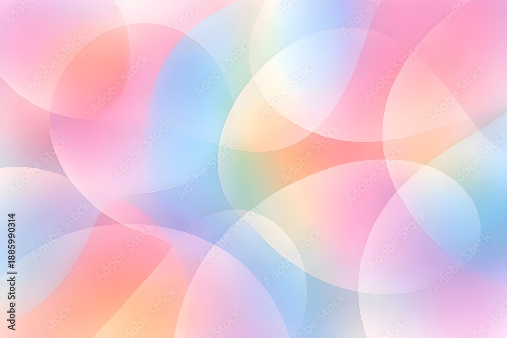 Obraz premium Soft Pastel Abstract Gradient Background