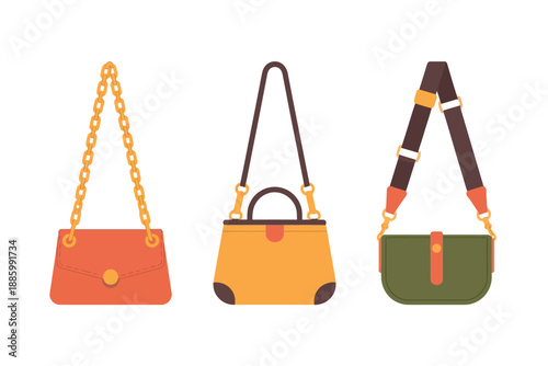 Colorful Cartoon Handbags and Purses Collection