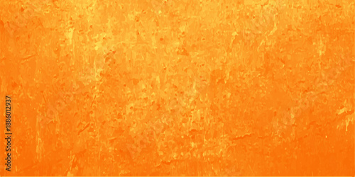 Vintage grunge backdrop featuring an aged orange and yellow wall texture blended with an antique parchment paper design and stained brown wood art