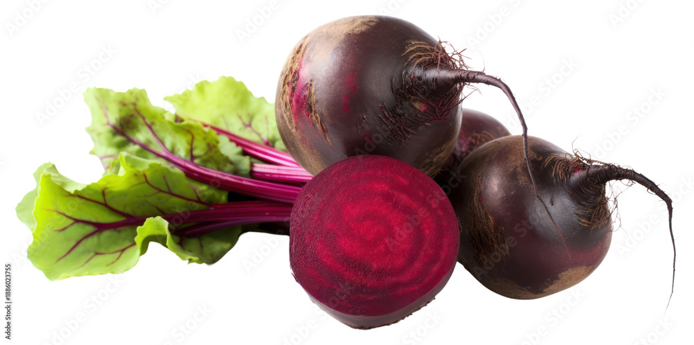 Fototapeta premium PNG Beetroot vegetable plant beet food.
