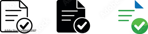 Approval completion outcome visualized by a verified file icon with a confirmation badge indicating finalized regulatory