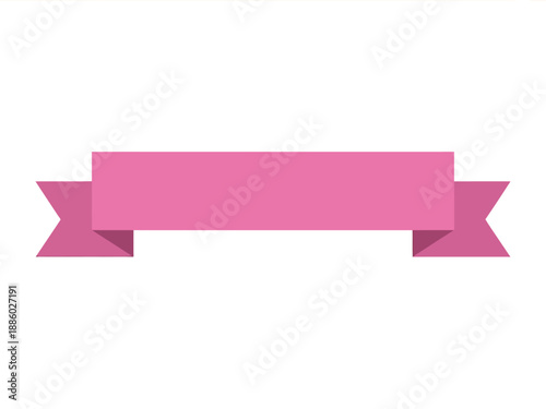 Wallpaper Mural Pink Ribbon Banner Label Icon Torontodigital.ca