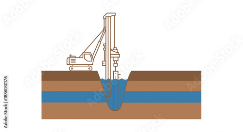 Advanced Piling Rig Technology For Deep Foundation Construction And Ground Engineering Project