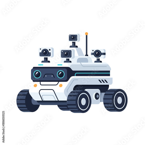 Advanced Autonomous Robotic Vehicle With Integrated Sensors For Exploration