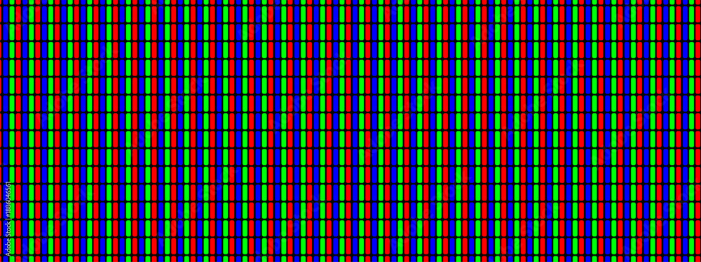 Fototapeta premium Led tv screen with panel crt oled for lcd gradient abstract. Effect club scene with close pattern electronic for board macro wall. Background overlay led with red panel grid for crt rgb blue.