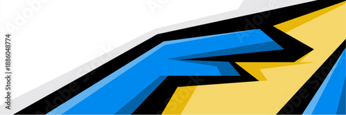 Vector car sticker wrap design. Graphic abstract line racing background kit design for vehicles, race cars, rallies, adventures, and liveries.