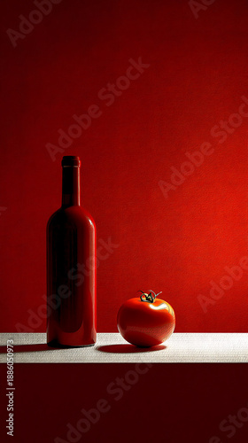 Tomatoes and the slenderness of the bottle