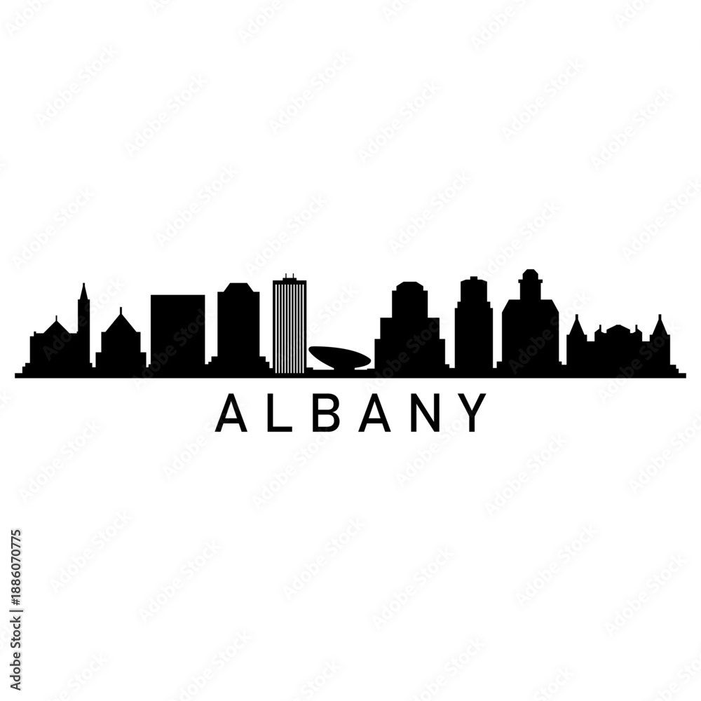 Obraz premium Skyline Albany