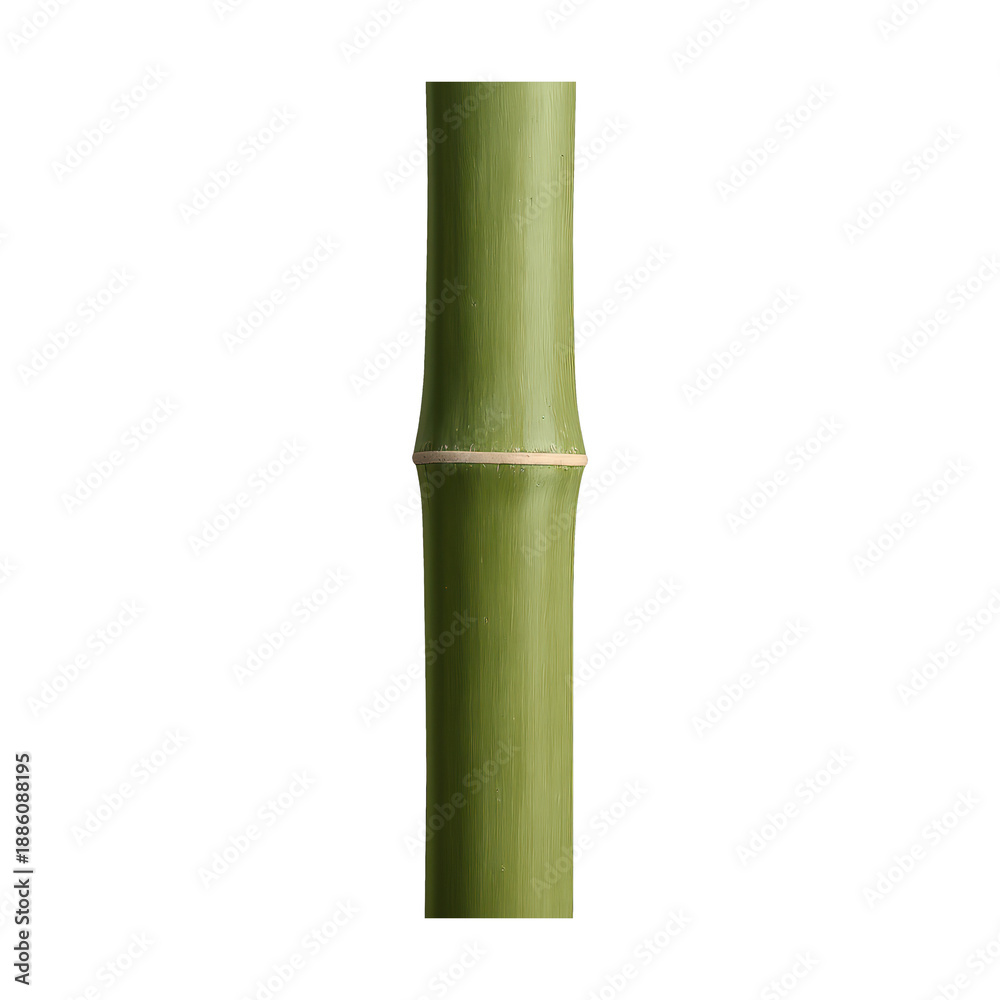 Obraz premium PNG Natural bamboo stem element