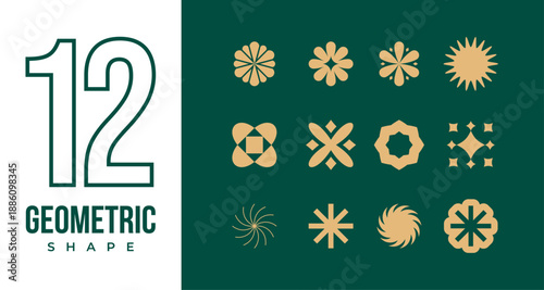 Brutalist abstract geometric shapes and grids. Brutal contemporary figure star oval spiral flower and other primitive elements. Swiss design aesthetic. Bauhaus memphis design.