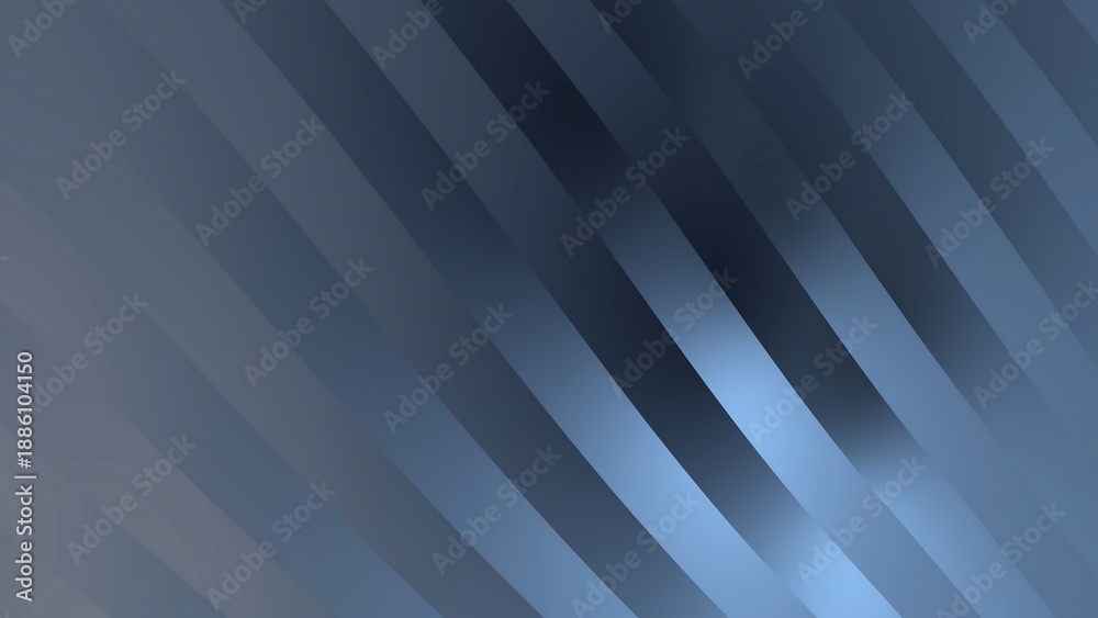 Obraz premium Abstract Blue Geometric Pattern on White Background