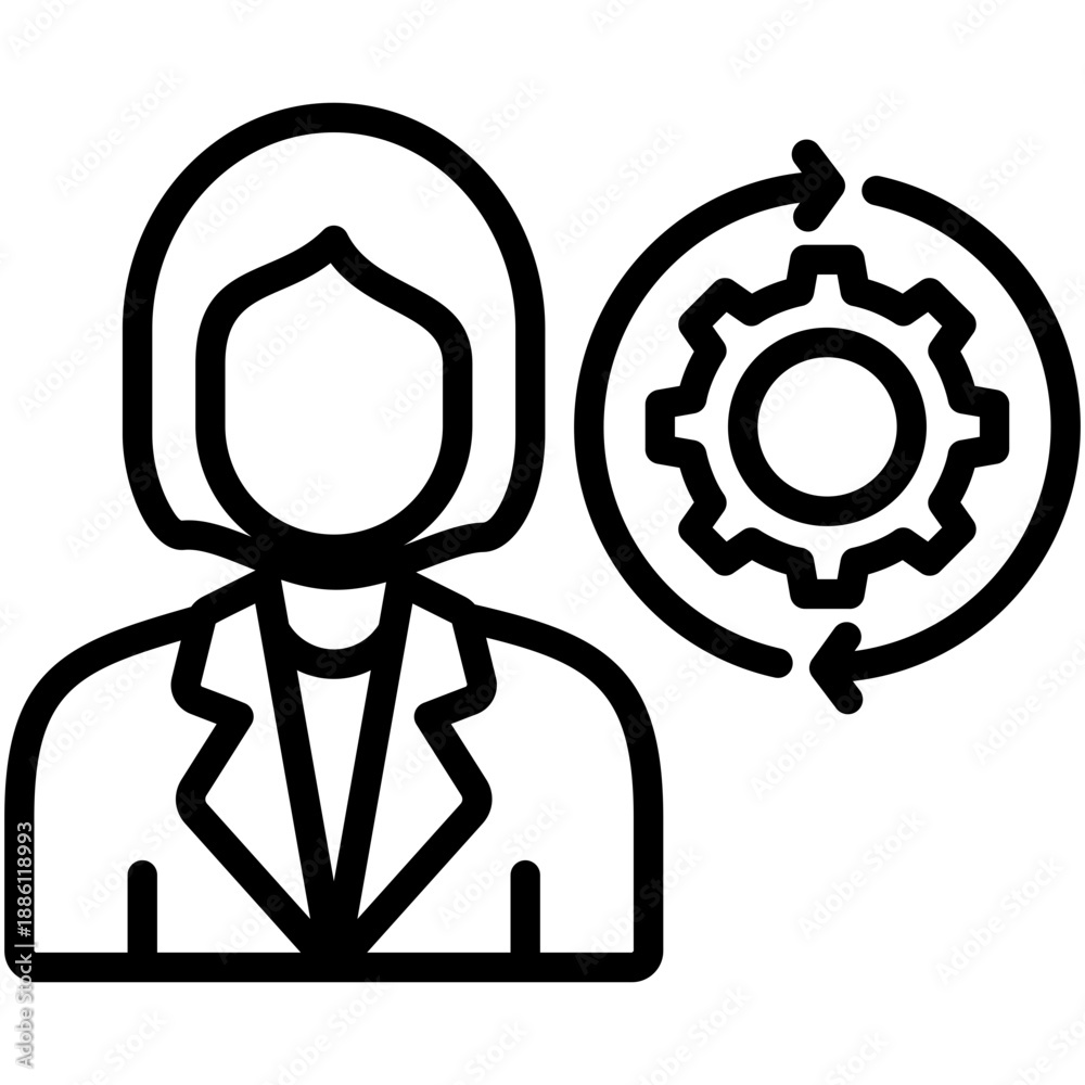 Obraz premium Change Management Expert