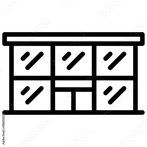 mall supermarket icon