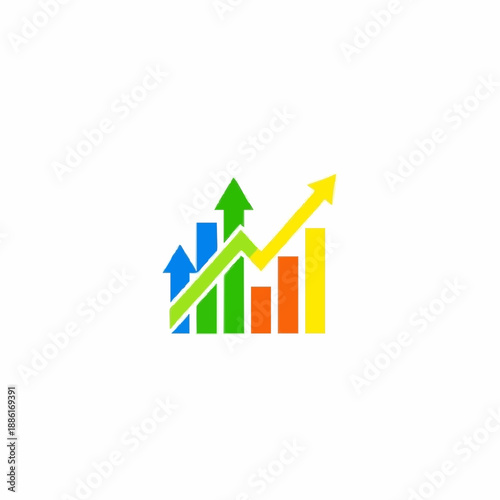 Free Download finance growth logo - GFXLoad