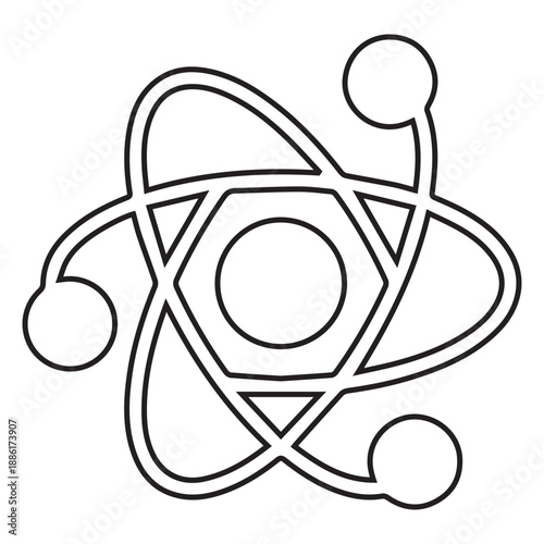 Stylized Atomic Structure