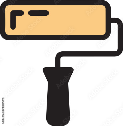 paint roller icon