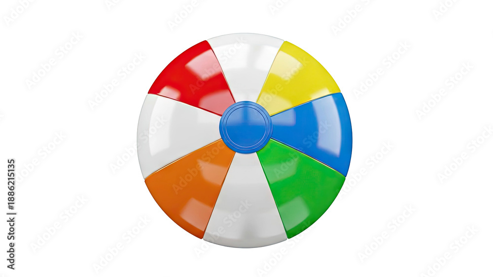 Obraz premium Colorful Beach Ball