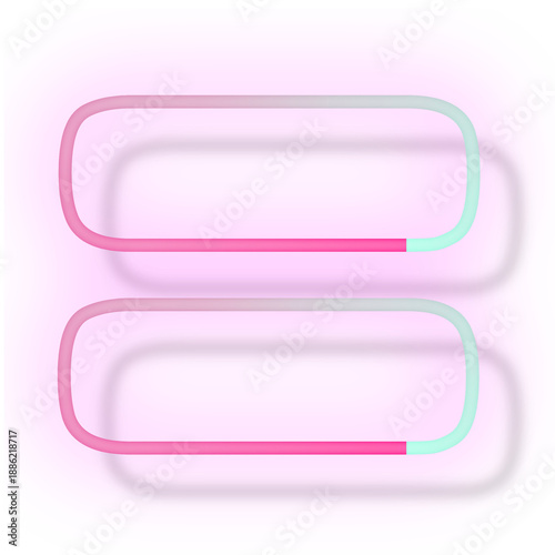 Equals sign png neon font typography