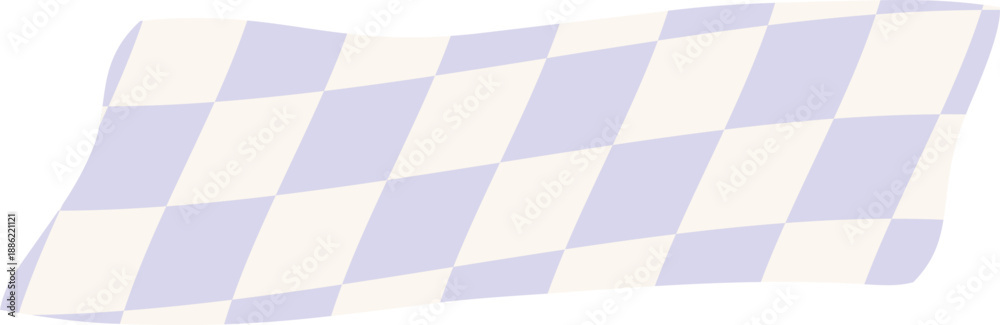 Obraz premium Checkerboard Washi Tape