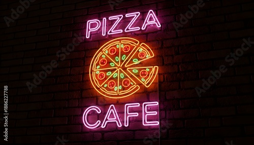 Pizza Cafe text