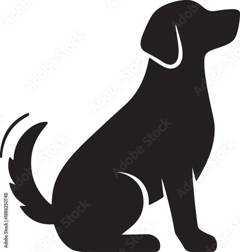 A silhouetted tree with lanterns and a crescent moon with a sleeping cat