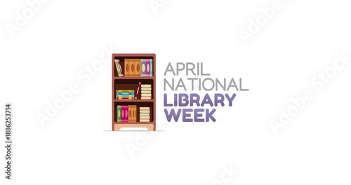 national library week motion video, ideal for national library week celebration