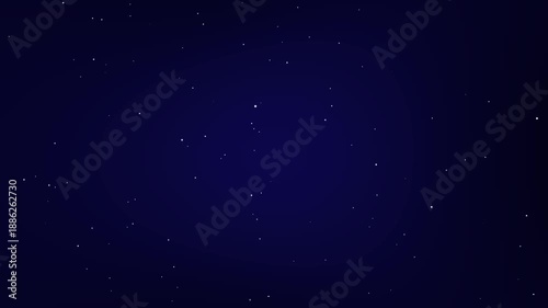 Beautiful Night Sky Time Lapse with Milky Way Galaxy on Dark Sky. Night starry skies with twinkling and blinking stars seamless loop.
Night starry skies with twinkling stars motion background