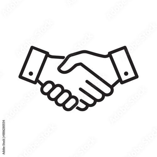 Handshake Symbol of Agreement and Trust