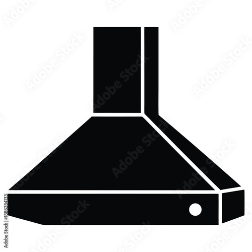 range hoodvector icon on white background