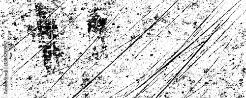 high resolution black and white grunge texture background set with abstract scratch, dust, noise, distress, overlay and vintage film effect for design, print, web, poster and creative projects.