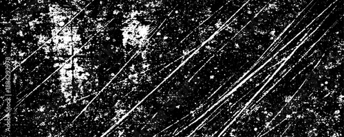 high resolution black and white grunge texture background set with abstract scratch, dust, noise, distress, overlay and vintage film effect for design, print, web, poster and creative projects.