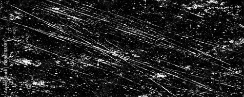 high resolution black and white grunge texture background set with abstract scratch, dust, noise, distress, overlay and vintage film effect for design, print, web, poster and creative projects.