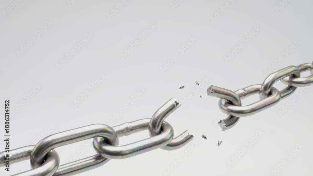 Obraz premium Breaking chains advocacy for human rights and equality in social justice movements