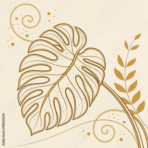 Luxury Gold Foil Abstract Texture Background