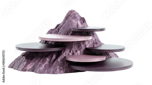 Tiered Display Stand on Rocky Mountain