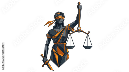 Lady Justice Pixel Art