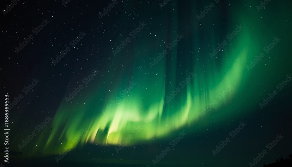 Fototapeta premium Abstract background with aurora borealis.