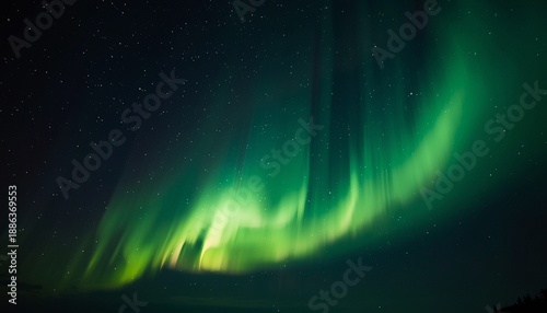 Abstract background with aurora borealis.
