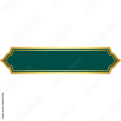 Free Download Islamic Banner Label - GFXLoad