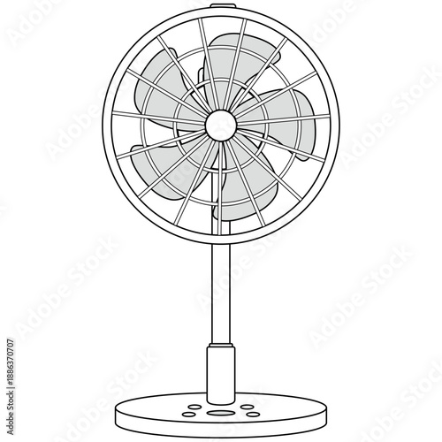 一般的な扇風機