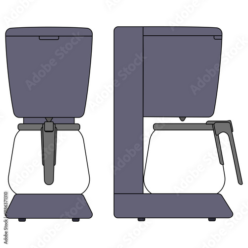 シンプルなコーヒーメーカー