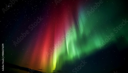 Abstract background with aurora borealis.