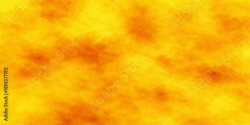An abstract orange and red fire background vector features a hot burning flame pattern with textured smoke and yellow light energy for a seamless inferno design