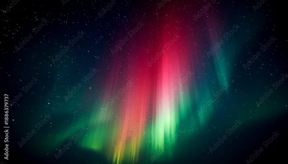 Fototapeta premium Abstract background with aurora borealis.