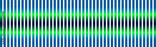  Blow black and green  with glowing distortion and smooth fluted vertical lines .Vibrant ribbed glass stripe background .