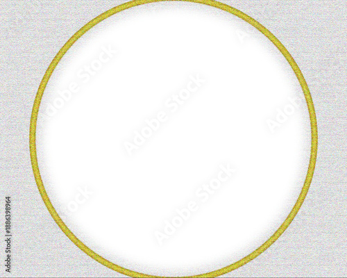 blue circle frame