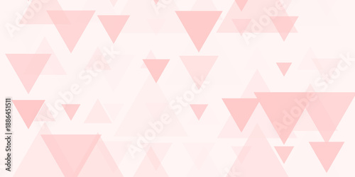 Abstract Pink Triangle Background